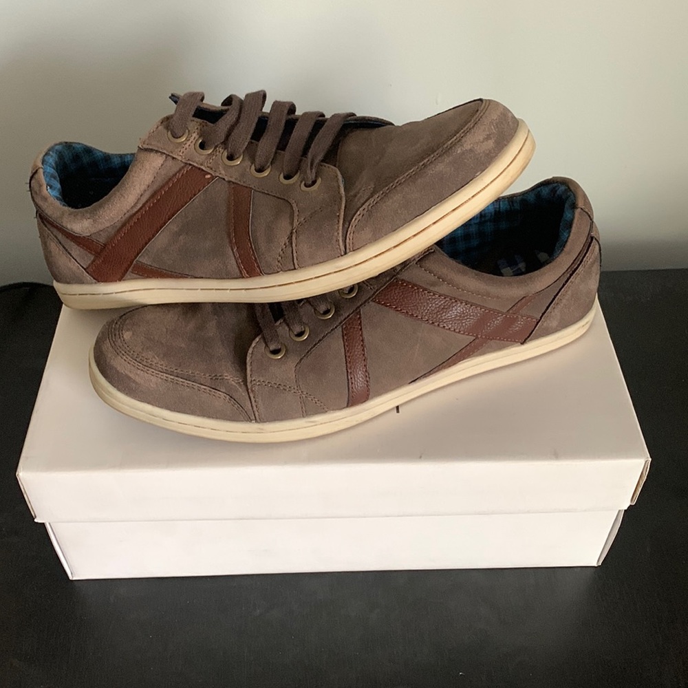 Ben Sherman Brown Suede Shoe